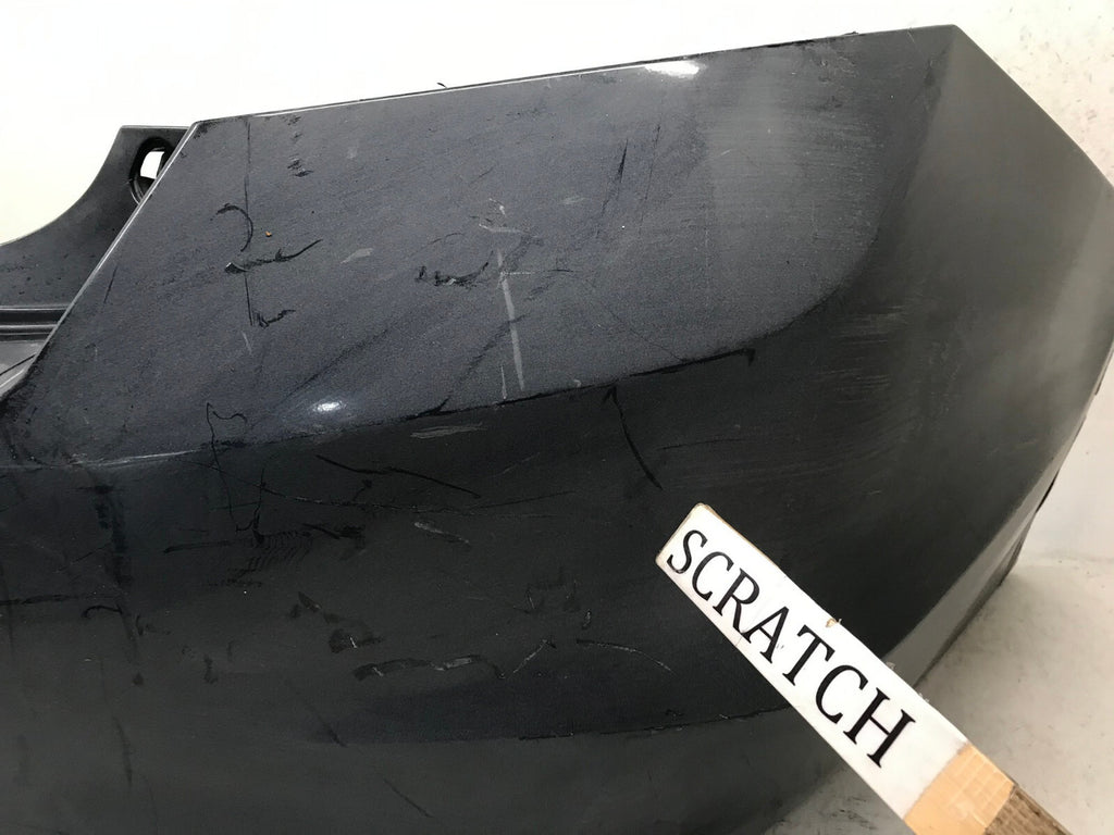 Rear Bumper Cover Honda Accord EX/LX/EX-L/LX-P/SE 4 Cylinder Black 08-2012 CAPA