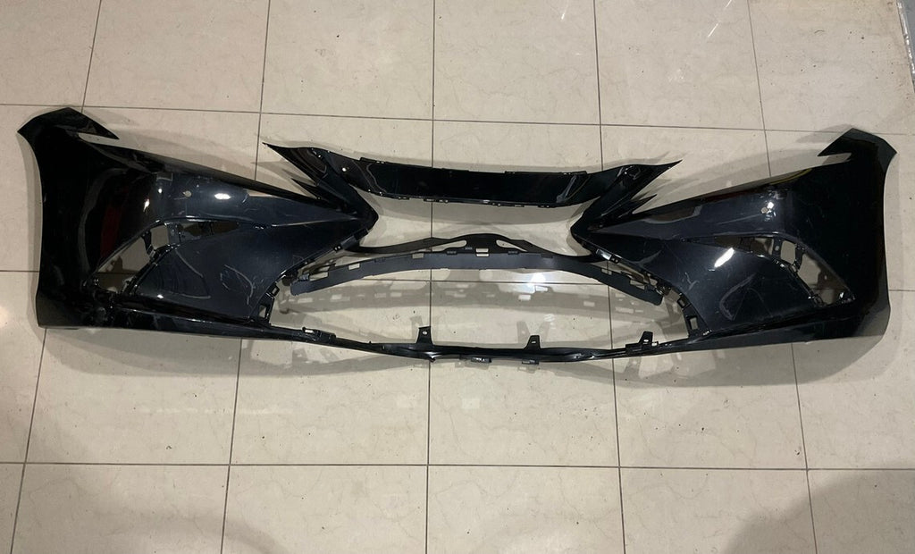 Front Bumper Cover Black 2019-2023 Lexus ES250 ES350 ES300H CAPA
