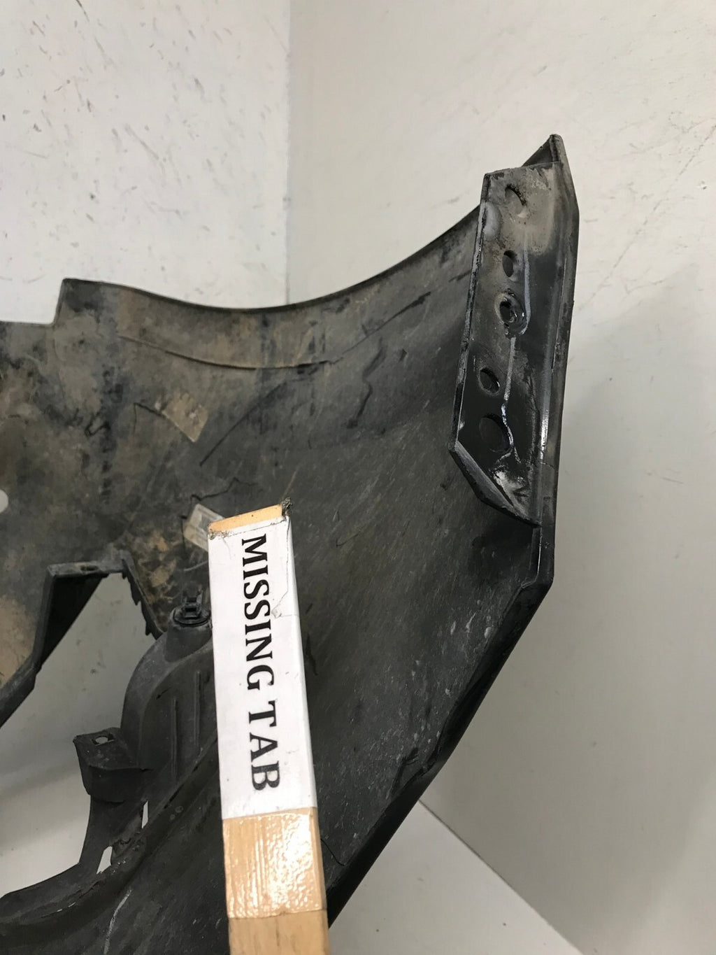 Front Bumper Cover Black 2019 2020 Ford Fusion KS73-17757-A OEM
