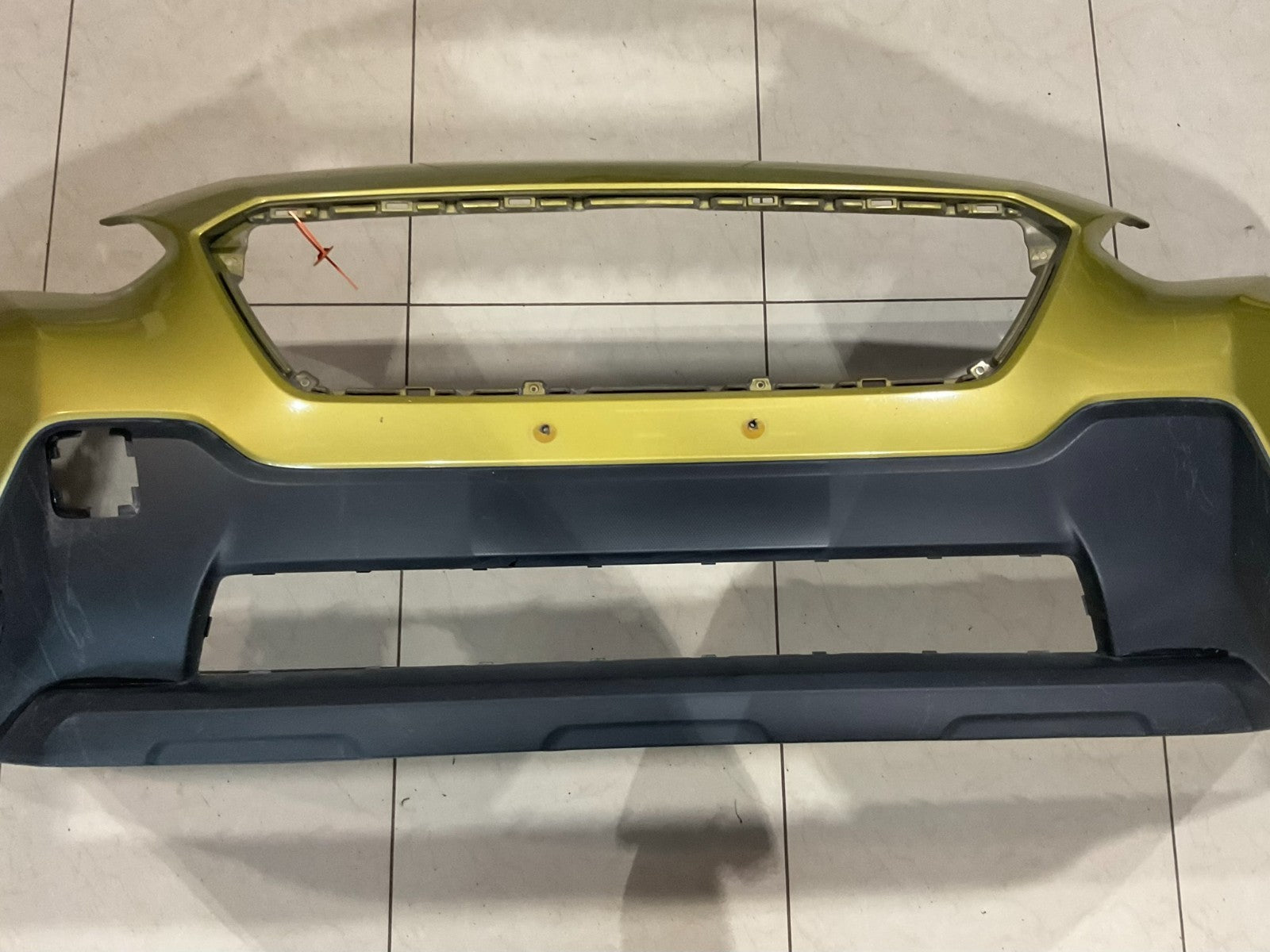 Front Bumper Cover Green 2021-2023 Subaru Crosstrek Sport 57004fl040 OEM