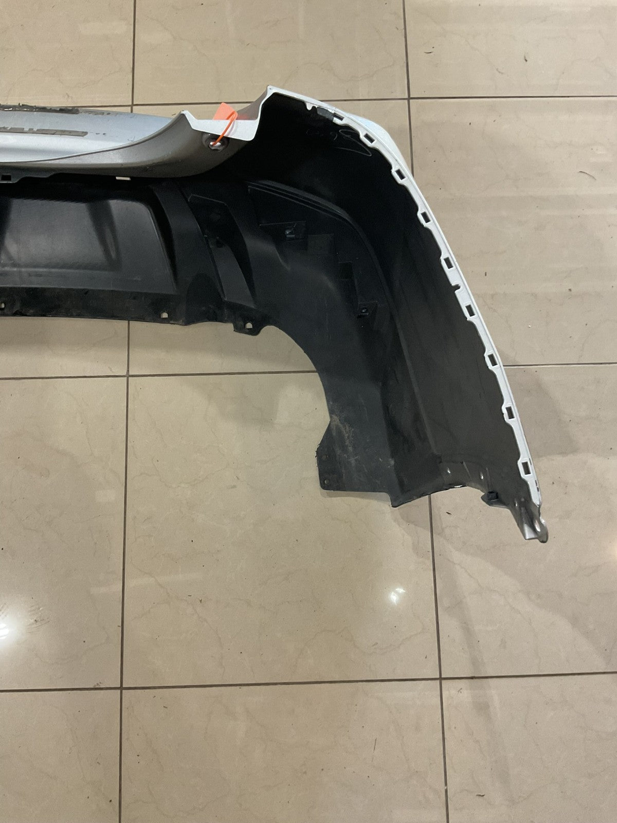 Rear Bumper Cover Silver 17 18 Nissan Rogue S SL SV SV Hybrid 85022+6FL0H OEM