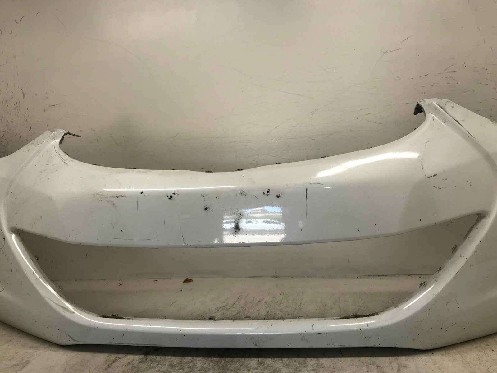 Front Bumper Cover White 2011-2013 Hyundai Elantra Sedan CAPA
