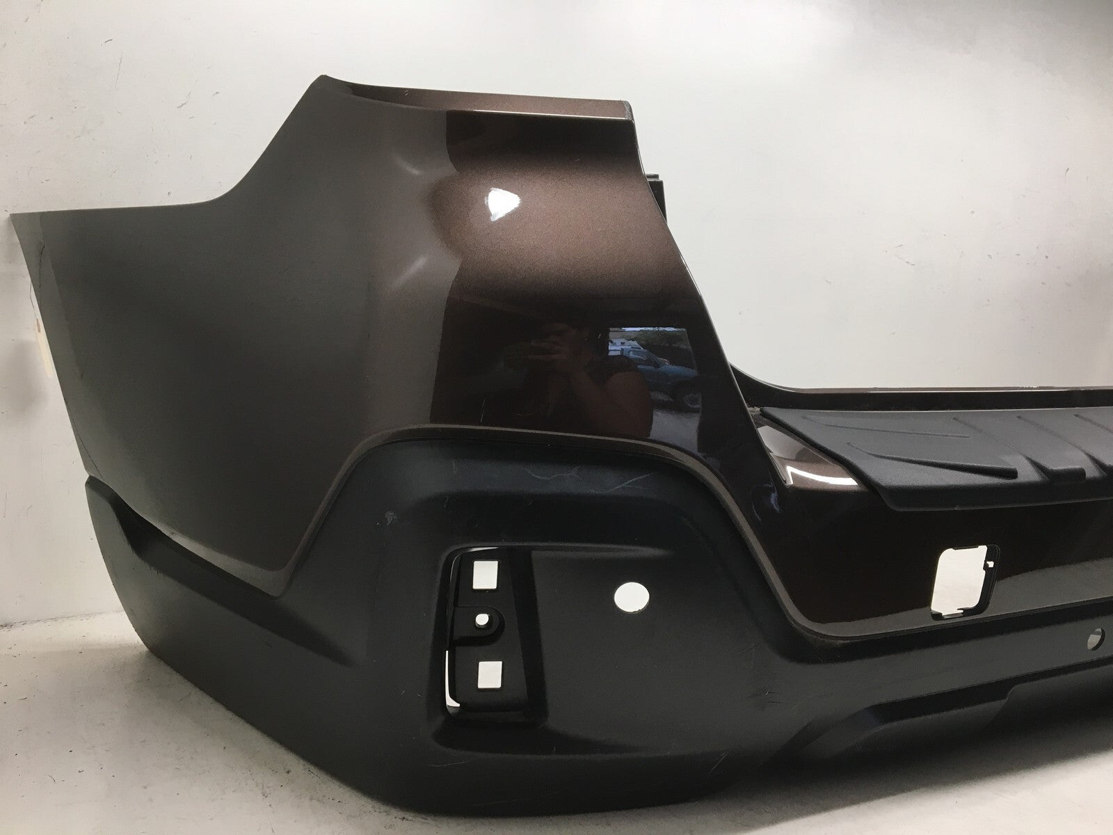 Rear Bumper Cover Subaru Outback W/Sensor Holes 2018 2019 57704AL18A OEM