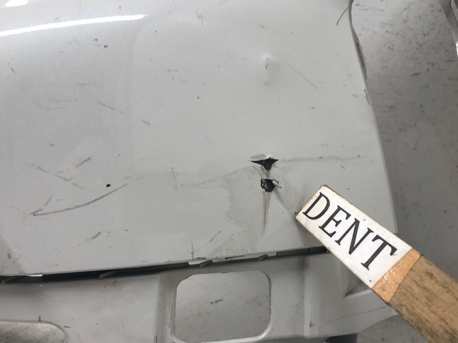 Front Upper Bumper Cover White Honda Pilot 2023-2024 71101-T90-A000 OEM