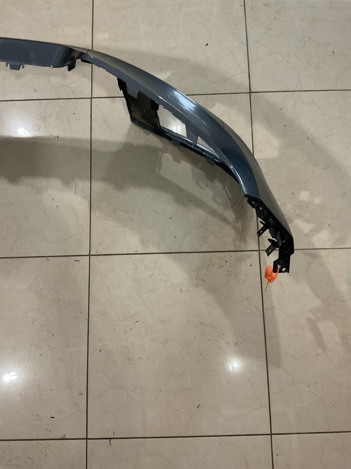 Front Bumper Cover Grey 2021-2023 Jeep Grand Cherokee L 6sd26trma OEM
