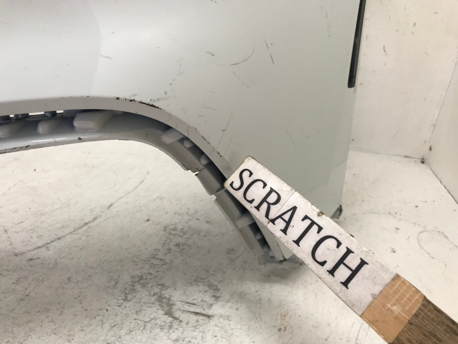 Front Upper Bumper Cover White 2022-2023 Volkswagen Tiguan S/SE 5NN807217-AK OEM