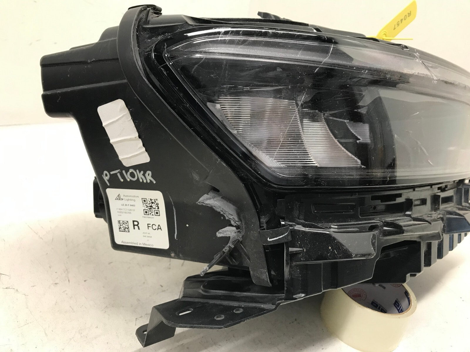 Headlight Damaged Passenger RH Right 2022 Jeep Grand Cherokee 68376992AF OEM
