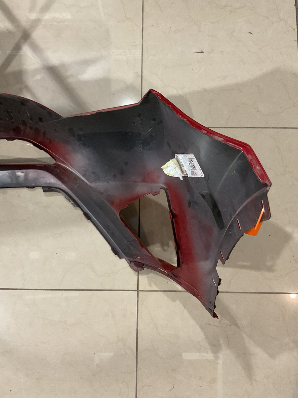 Front Bumper Cover Red 2016-2018 Toyota Rav 4 52119+0P150 OEM