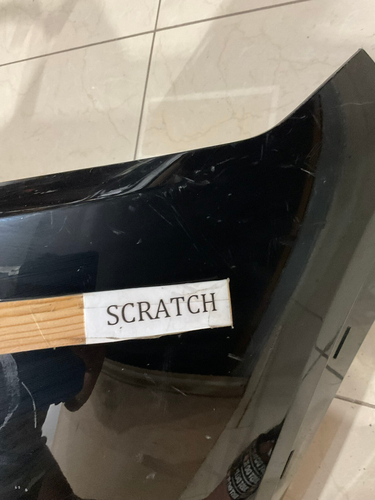 Front Bumper Cover Black 2018-2019 Nissan Kicks S/SV 62022+5RB0H OEM