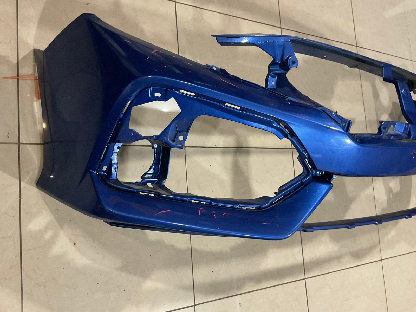 Front Bumper Cover Blue 2017-2019 Honda Civic Hatchback 71101+tg6+zz00 OEM