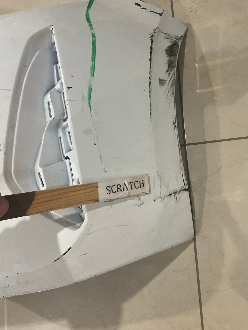 Front Upper Bumper Cover White Nissan Sentra 2024 62022+6ly0h OEM