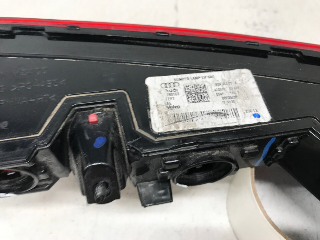 Cracked Tail Light Left LH Driver Audi Q5 2018-2021 80A945069A OEM