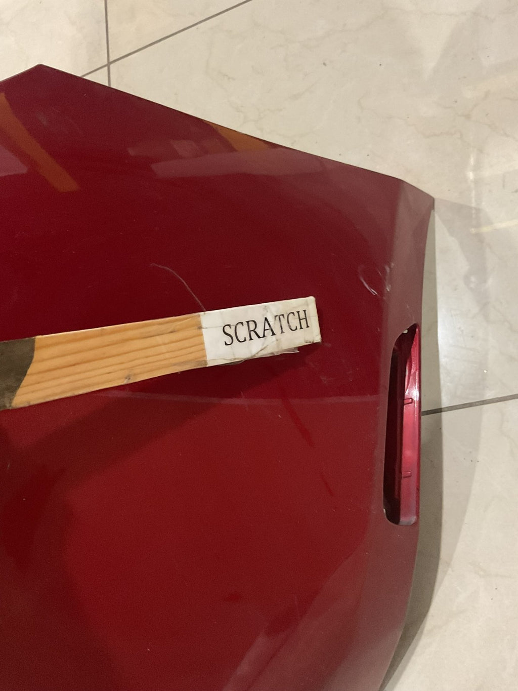 Rear Bumper Cover Red 2016-2018 Mazda Mx-5 Miata Convertible n243+50221 OEM