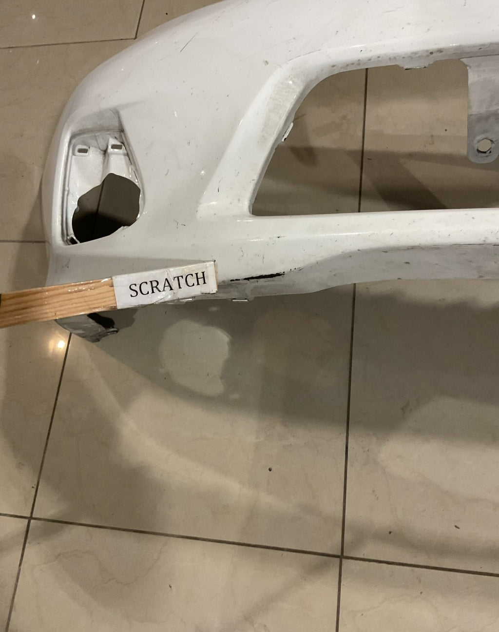 Front Bumper Cover White 2009 2010 Toyota Corolla Sedan CAPA