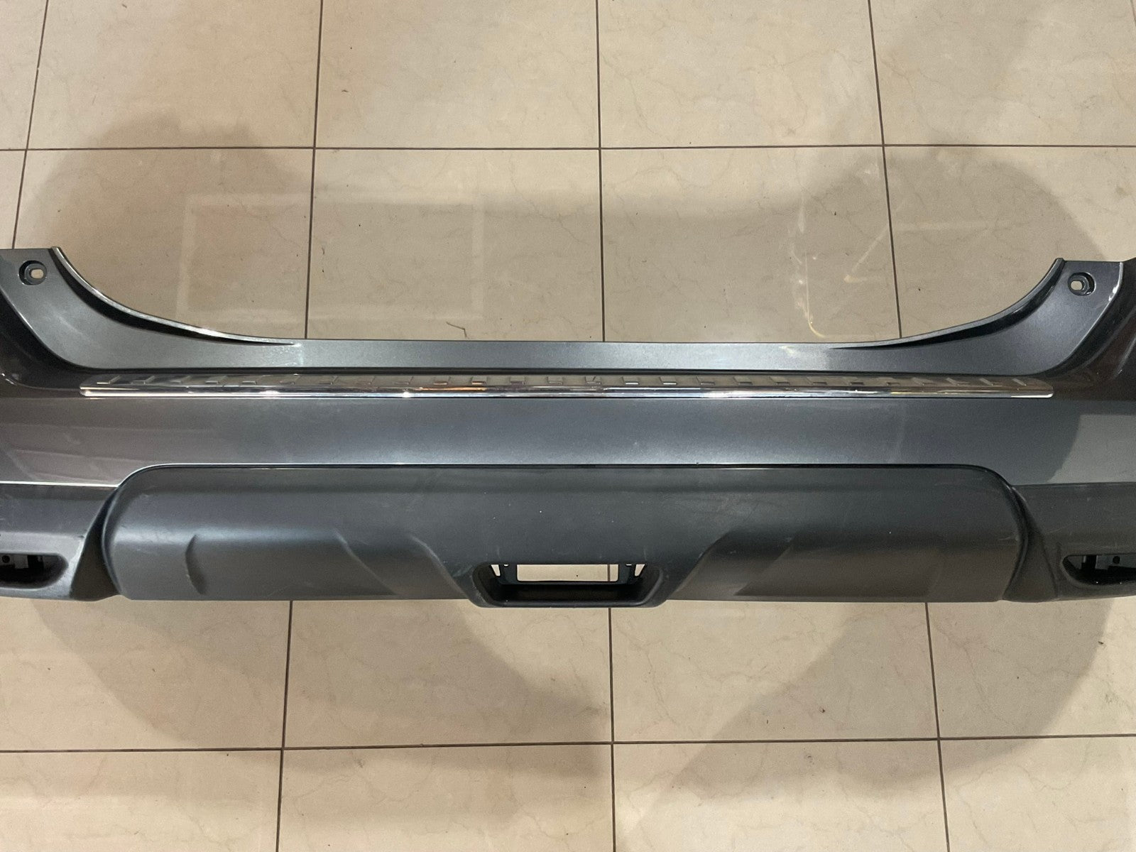 Rear Bumper Cover Red 2014-2016 Nissan Rogue S/SL/SV CAPA