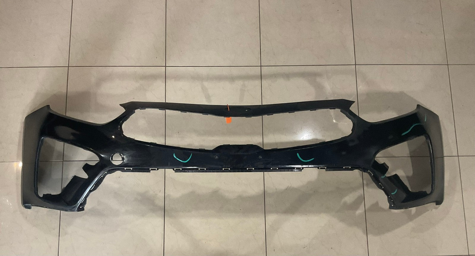 Front Bumper Cover Black 2019 2020 2021 Kia Forte 86511+M7000 OEM