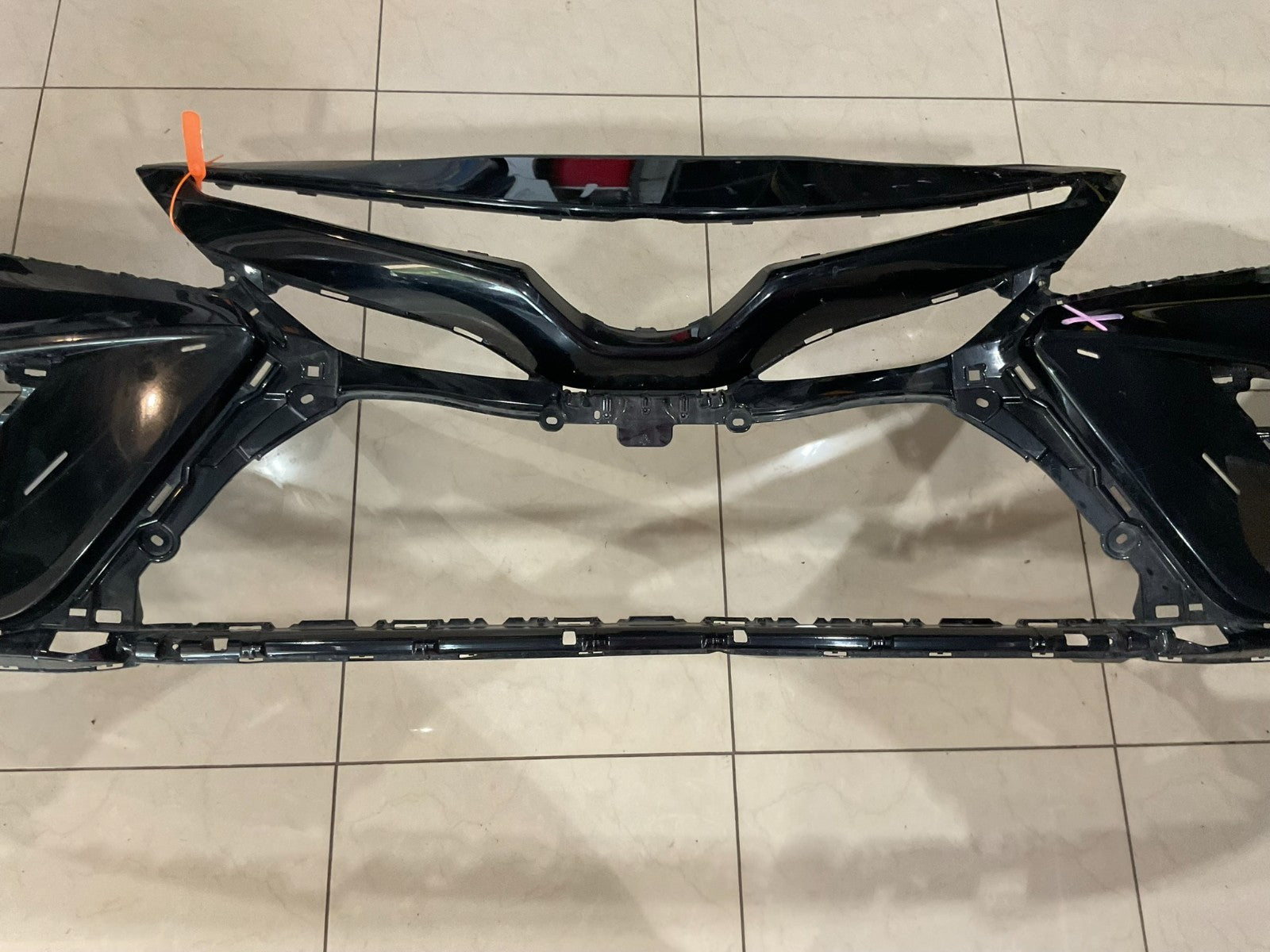 Front Bumper Cover Black Toyota Camry 2018 2019 2020 18-20 CAPA