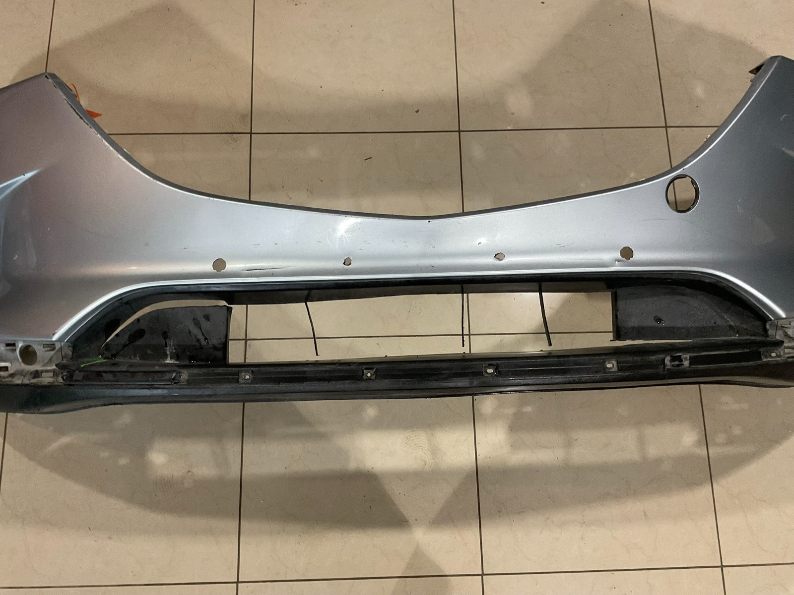 Front Bumper Cover Silver 2016-2019 Mazda CX-9 CX9 Sport tk48+50031 OEM