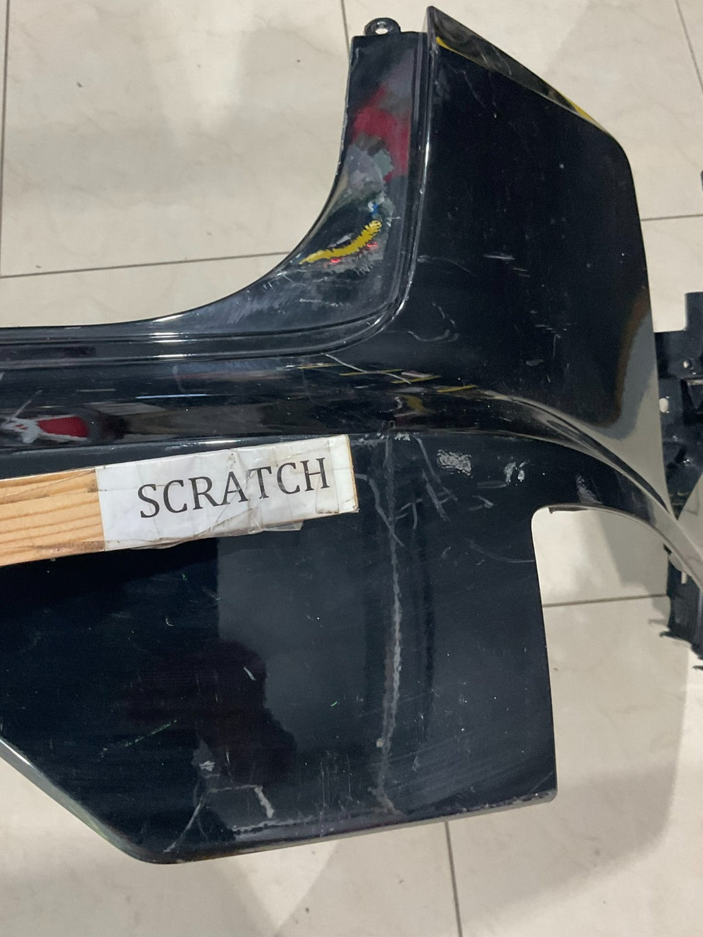 Rear Upper Bumper Cover Black 2025 2026 Kia K4 EX/LX /LXS 86611+gg000 OEM