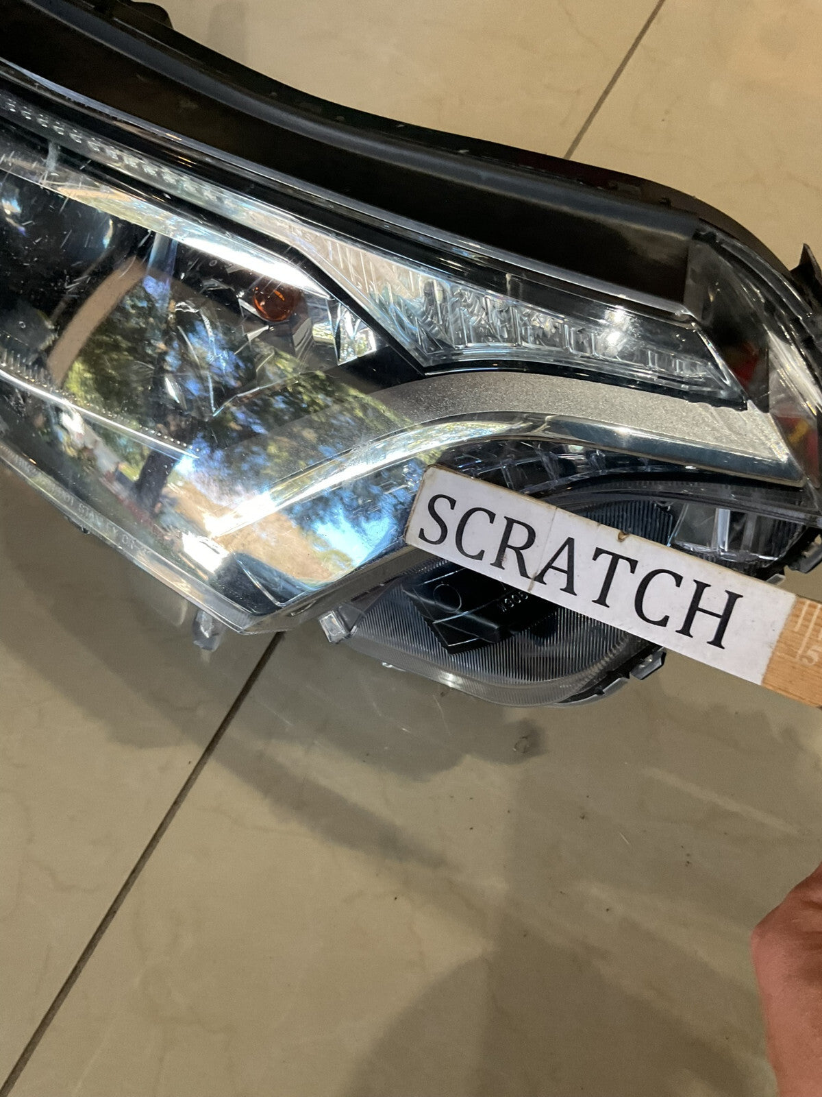 Headlight Headlamp Left Driver LH Black 2016-2018 Toyota RAV4 RAV4 2016-2018 OEM
