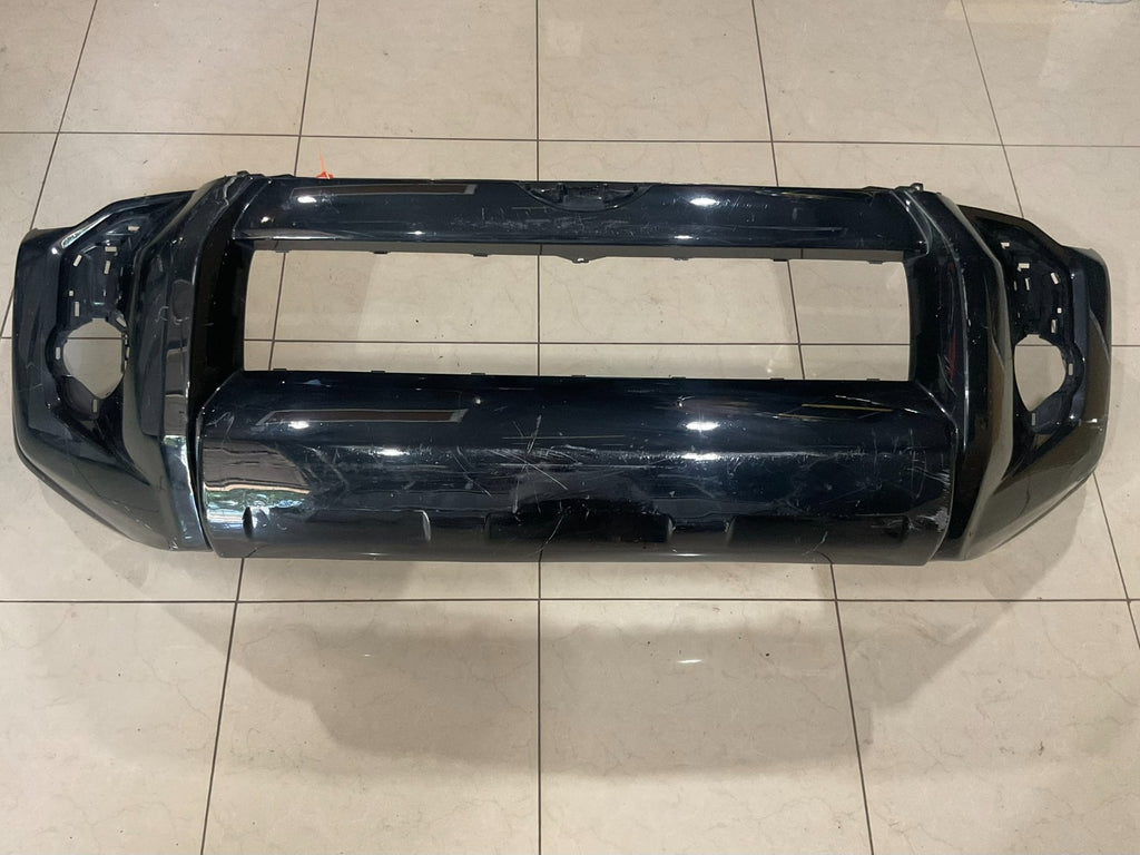 Front Bumper Cover Black 2014-2023 Toyota 4Runner SR5 Base 52119+35210 OEM