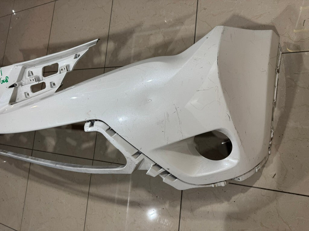 Front Bumper Cover White 2013-2015 Toyota Rav4 LE 52119+0R110 OEM