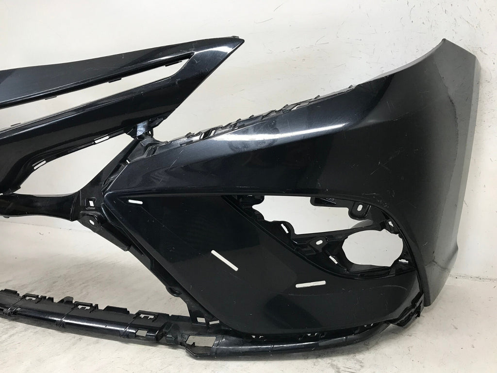 Front Bumper Cover Black 2021-2023 Toyota Camry SE/XSE/Hybrid SE 52119-06E20 OEM