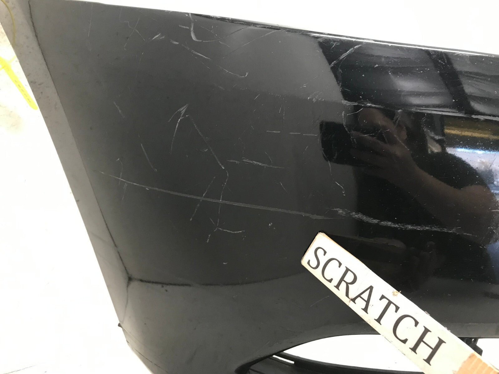 Front Bumper Cover Black Nissan Sentra 2013-2015 62022-3SH0H OEM
