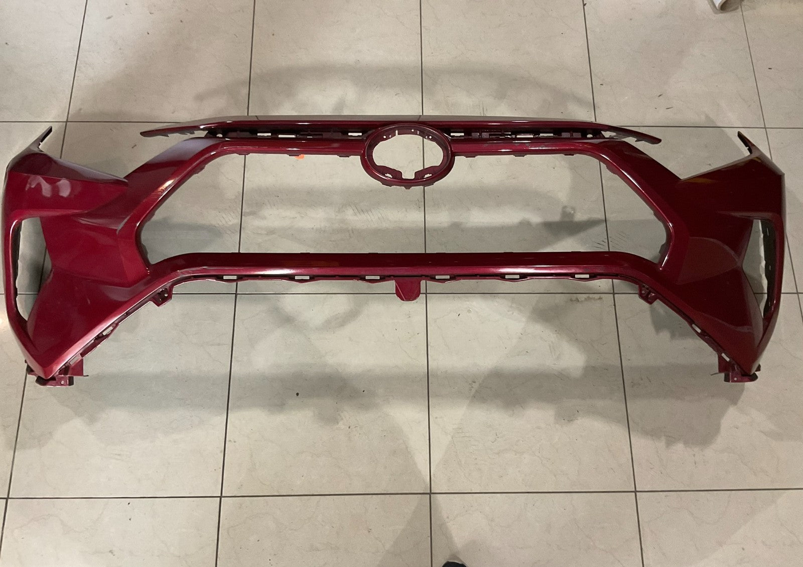 Front Bumper Cover Red Toyota RAV4 2019-2021 52119 0r200 OEM