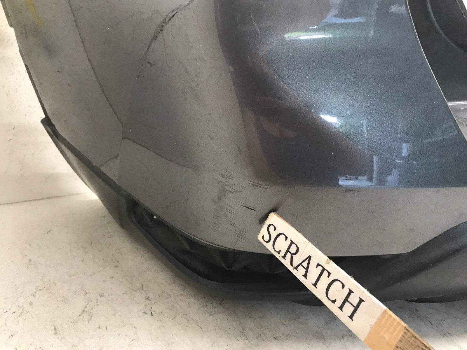 Rear Bumper Cover Gray Nissan Rogue S SL SV SV Hybrid 2017-2019 85022-5HK0H OEM