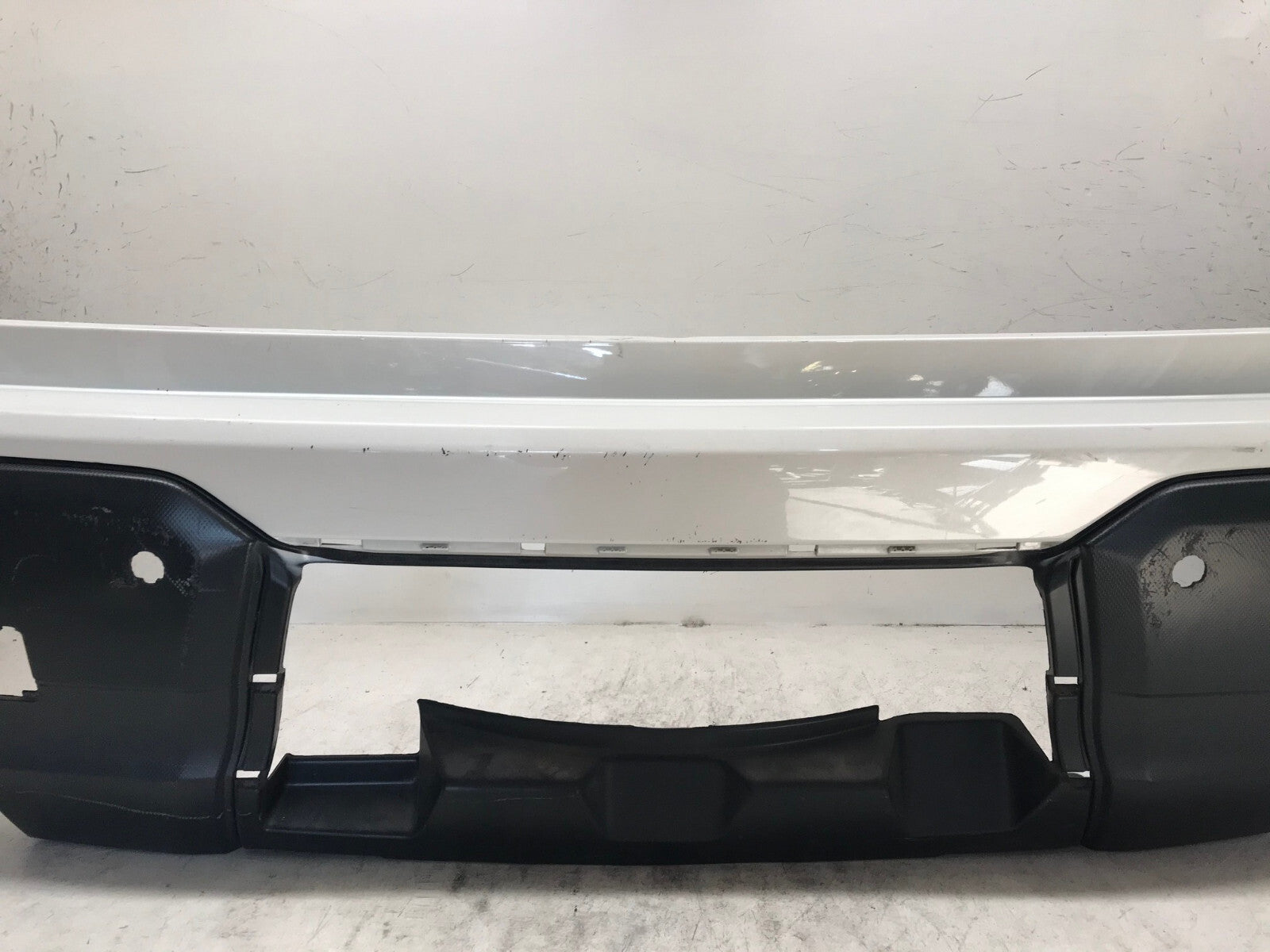 Rear Bumper Cover White 2019-2022 Subaru Ascent Base/Limited w/Sensor Holes OEM