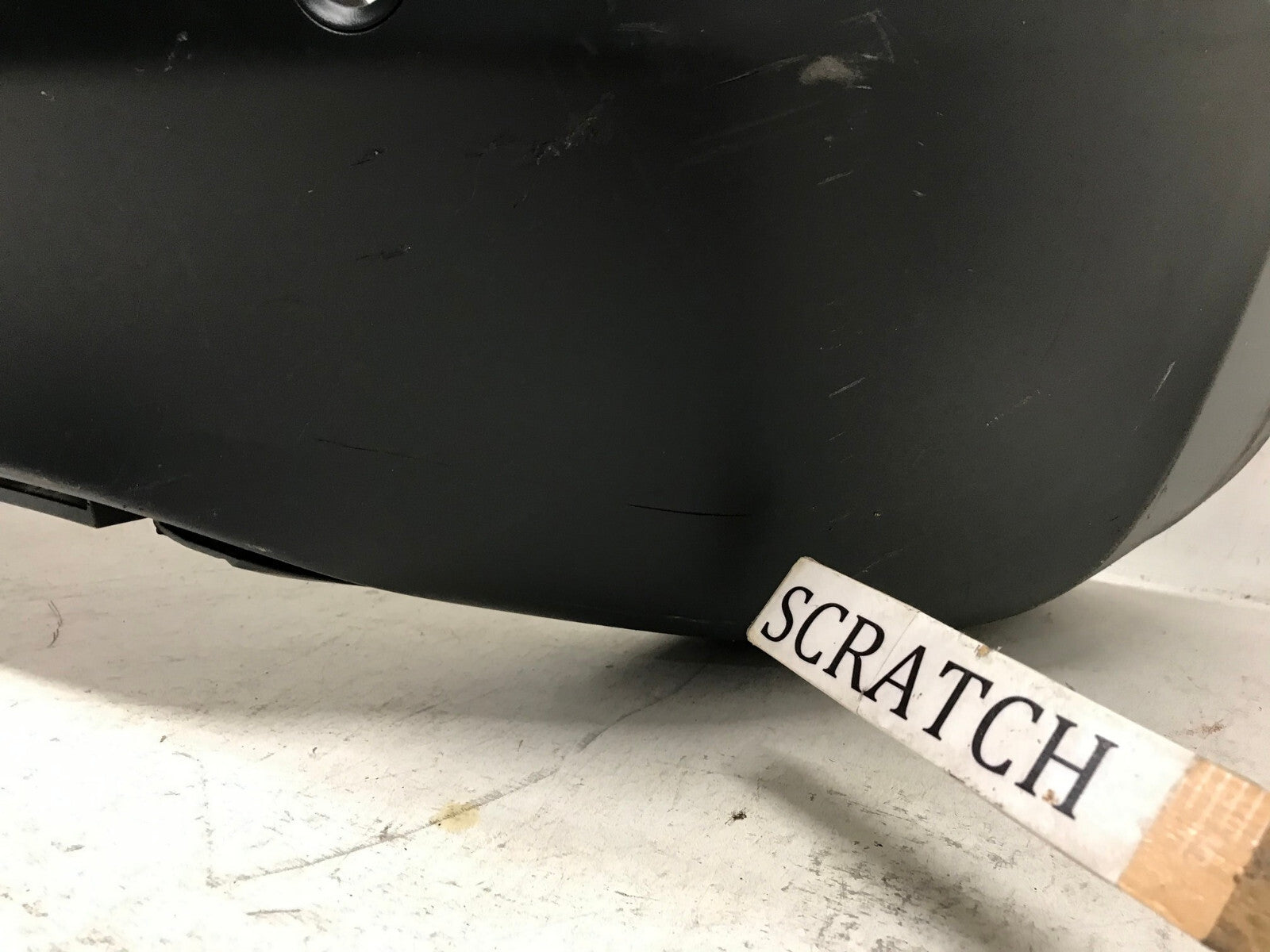 Rear Lower Bumper Cover Black 2014-2018 Jeep Cherokee 68203261A OEM