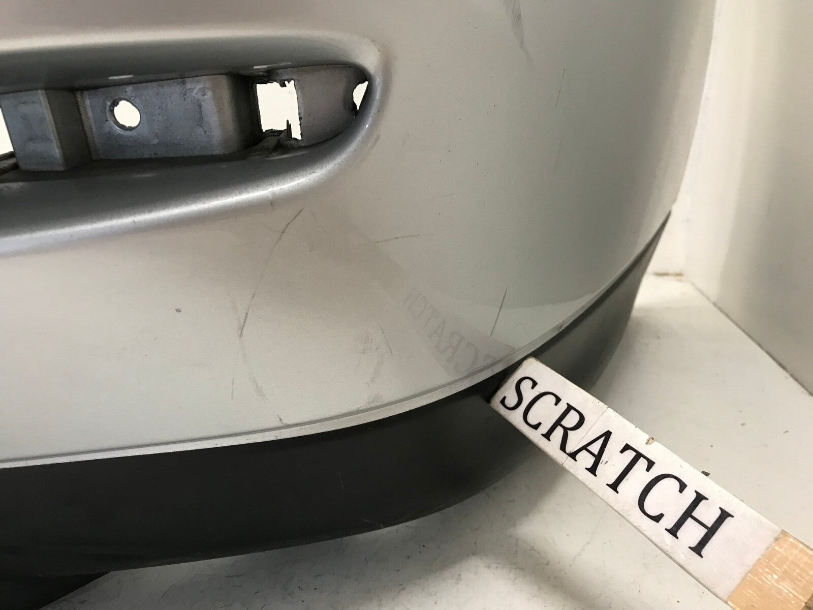 Rear Bumper LOCAL Nissan Pathfinder w/Sensor Holes Grey 13-2016 85022-3KA0H OEM4