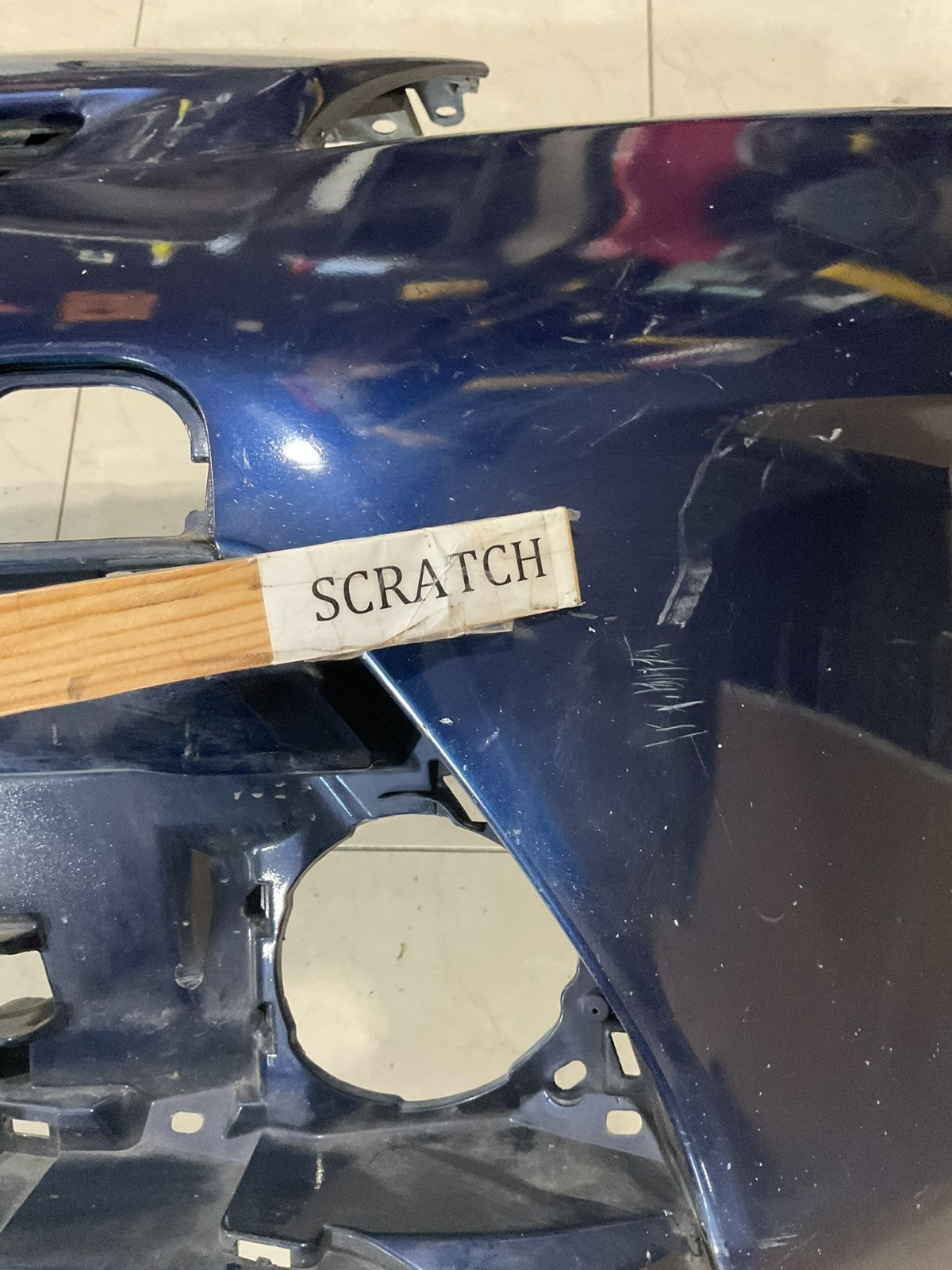 Front Bumper Cover Blue 2019-2021 Toyota Prius CAPA