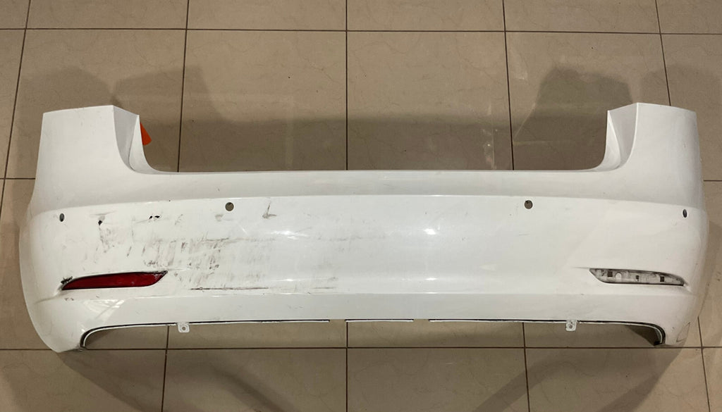 Rear Bumper Cover White 2017 2018 2019 2020 2021 Tesla Model 3 CAPA