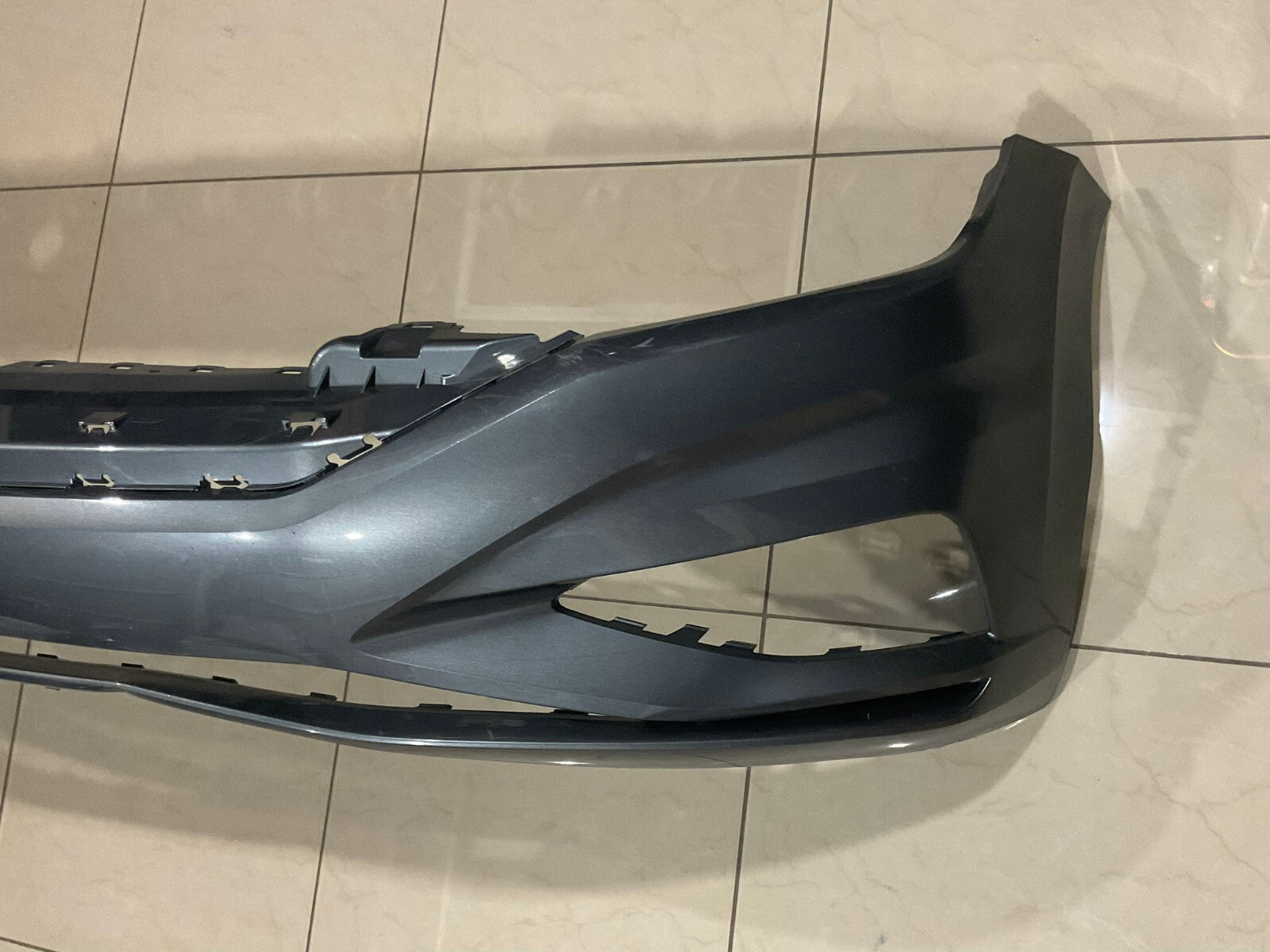 Front Bumper cover Grey 2013-2017 Volkswagen Jetta 17A+807+221 OEM