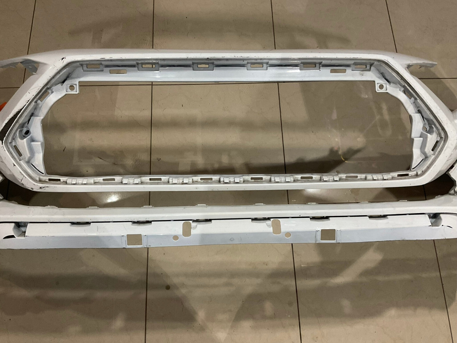 Front Bumper Cover White 2019-2023 Toyota RAV4 Adventure/TRD 52119-0R020 OEM