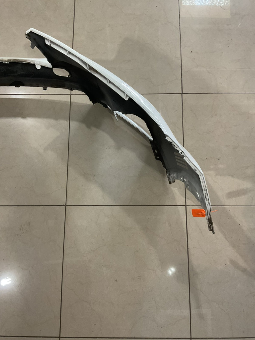 Front Bumper Cover White 14-2016 Toyota Highlander XLE Limited 52119+0e230 OEM