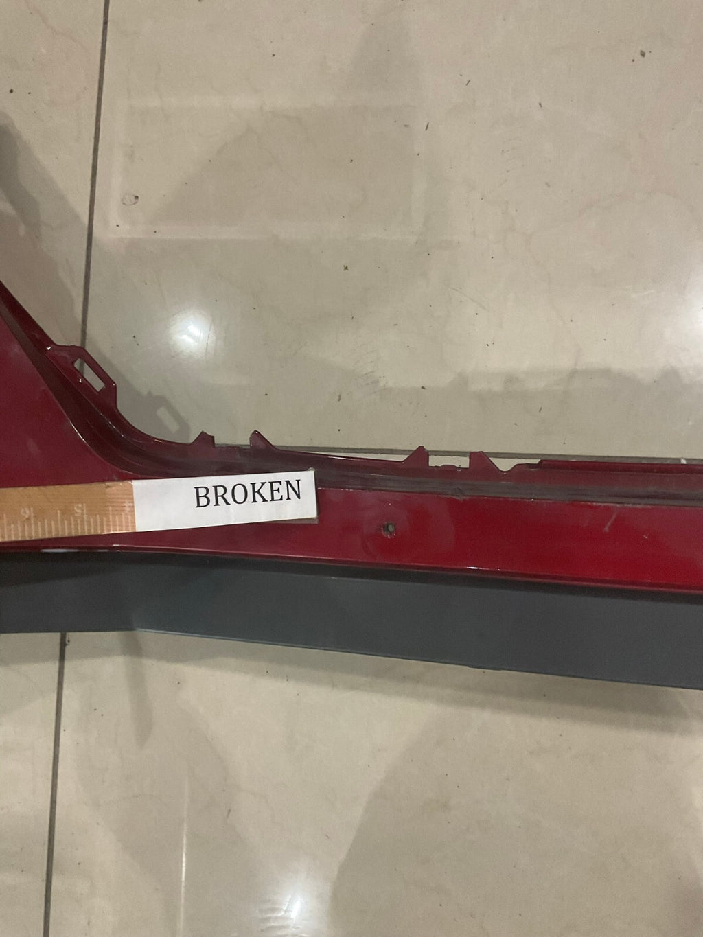 Front Bumper Cover Red 2022-2023 Nissan Rogue Sport S/SL/SV 62022+6RR0H OEM