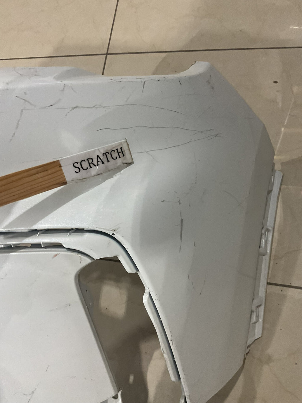 Front Upper Bumper Cover White Honda Pilot 2023-2024 71101+T90+A000 OEM