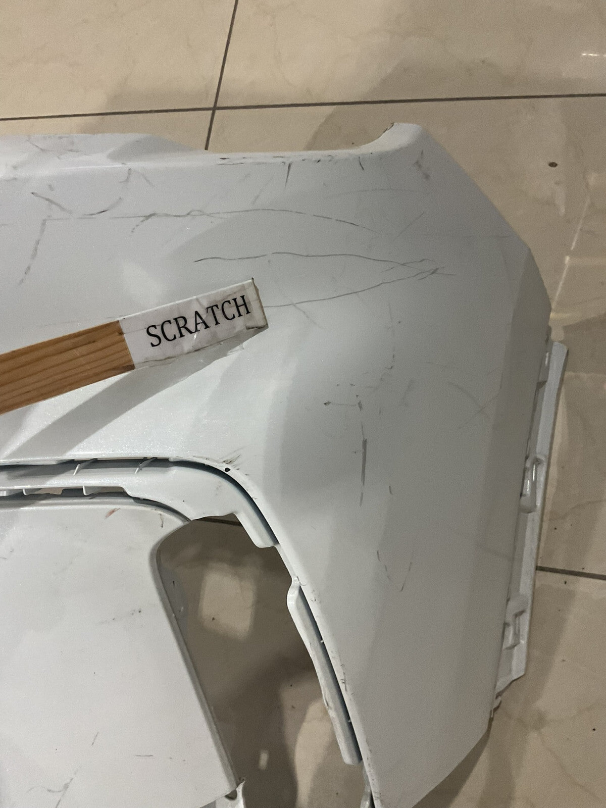 Front Upper Bumper Cover White Honda Pilot 2023-2024 71101+T90+A000 OEM