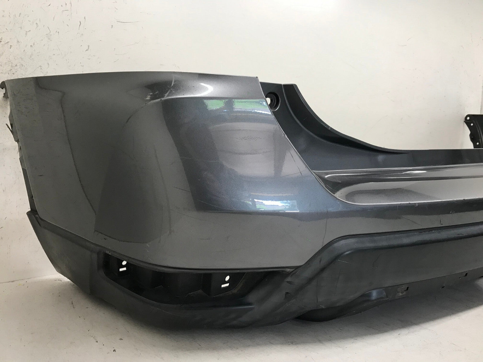 Rear Bumper Cover Gray Nissan Rogue S SL SV Hybrid 17 18 85022-6FL0H OEM