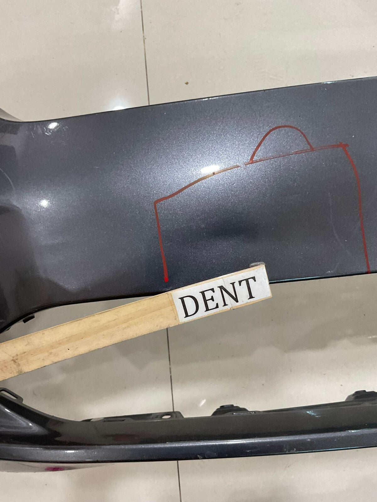Front Bumper Cover Grey 21-2023 Honda Odyssey Touring/Elite 71101-THR-A5000 OEM