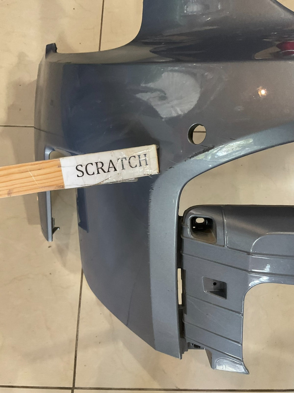 Front Bumper Cover Grey Kia Telluride 2023-2025 86511+s9500 OEM