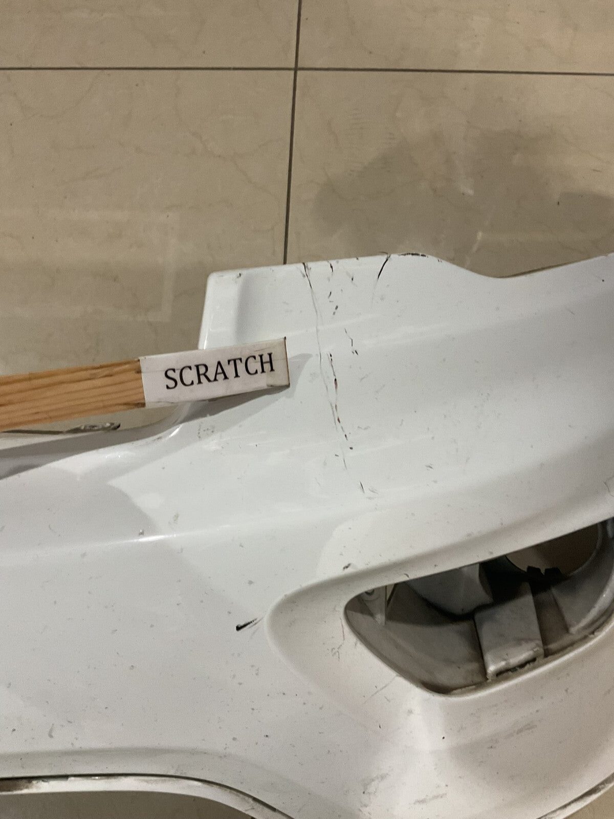 Front Bumper Cover White 2018 2019 2020 2021 2022 2023 Jeep Grand Cherokee CAPA