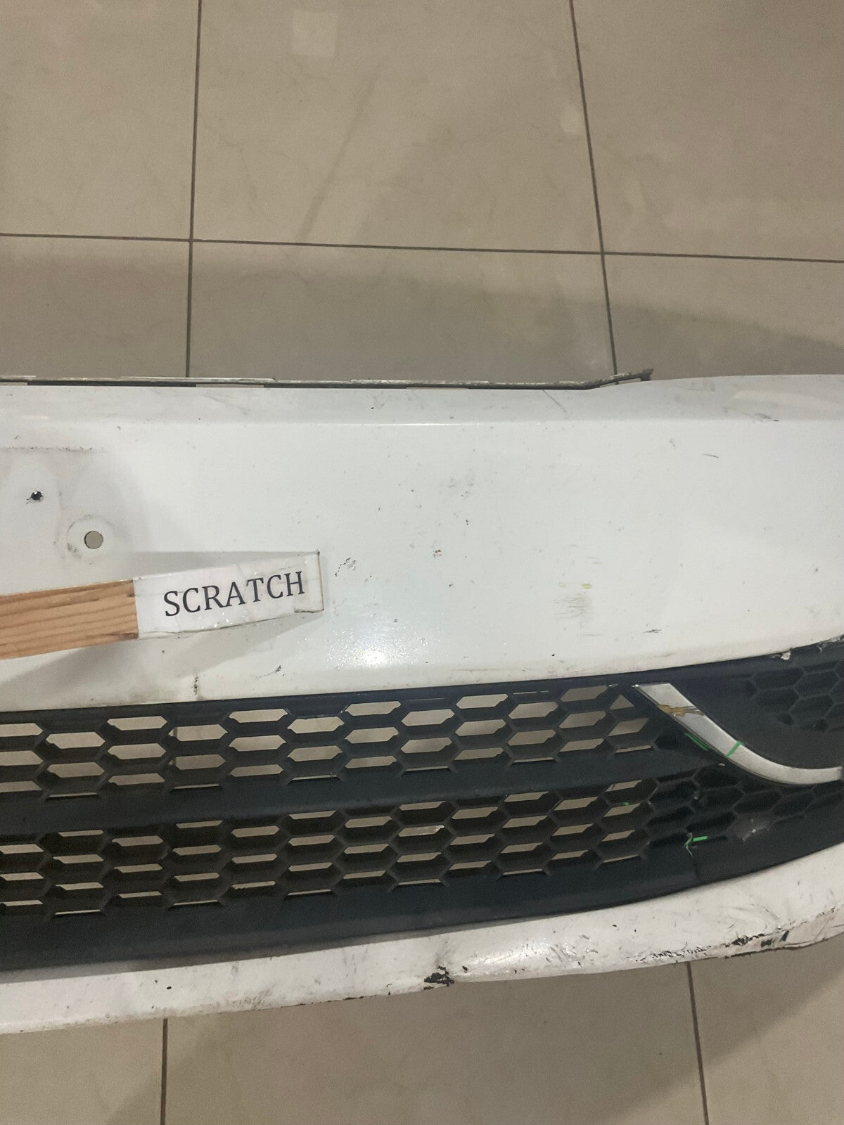 Front Bumper Cover White Volkswagen Passat 2016 2017 2018 561+807+221 OEM