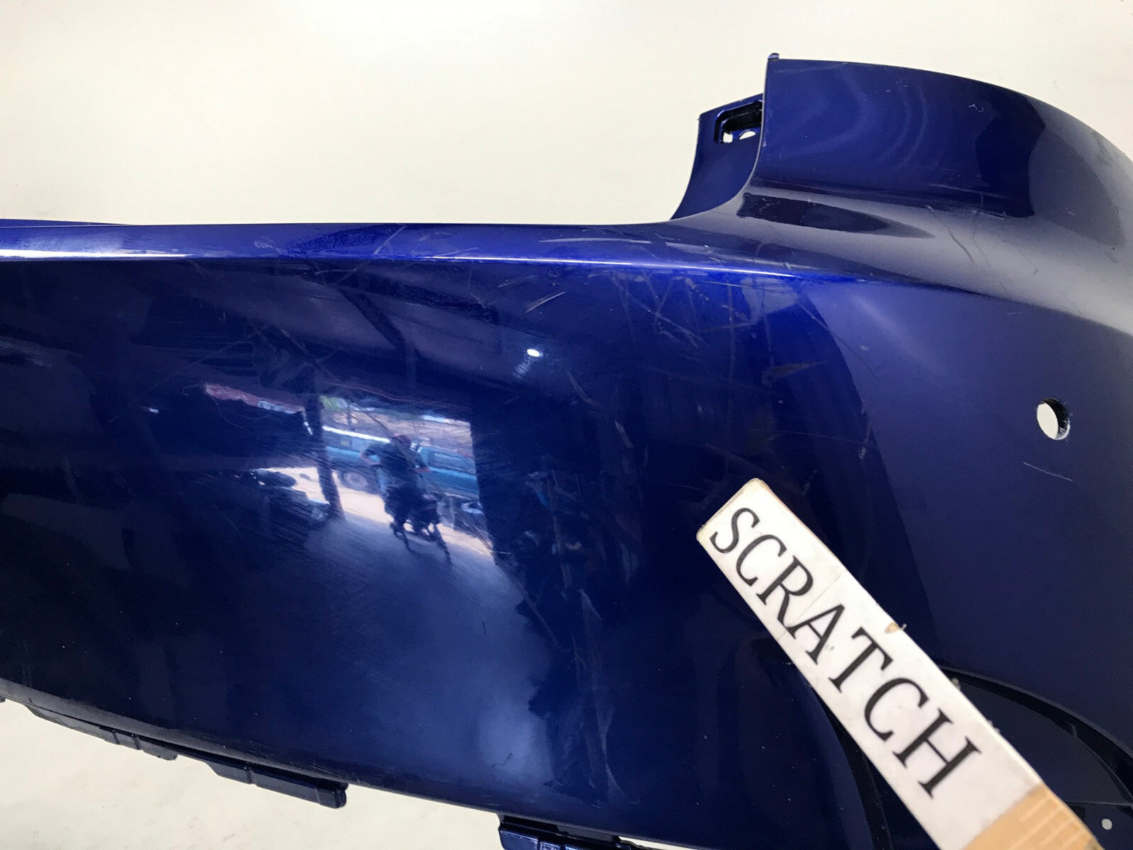 Rear Bumper Cover Lexus IS250 IS350 IS300 IS200T w/Sens Holes Blue 14-2016 CAPA