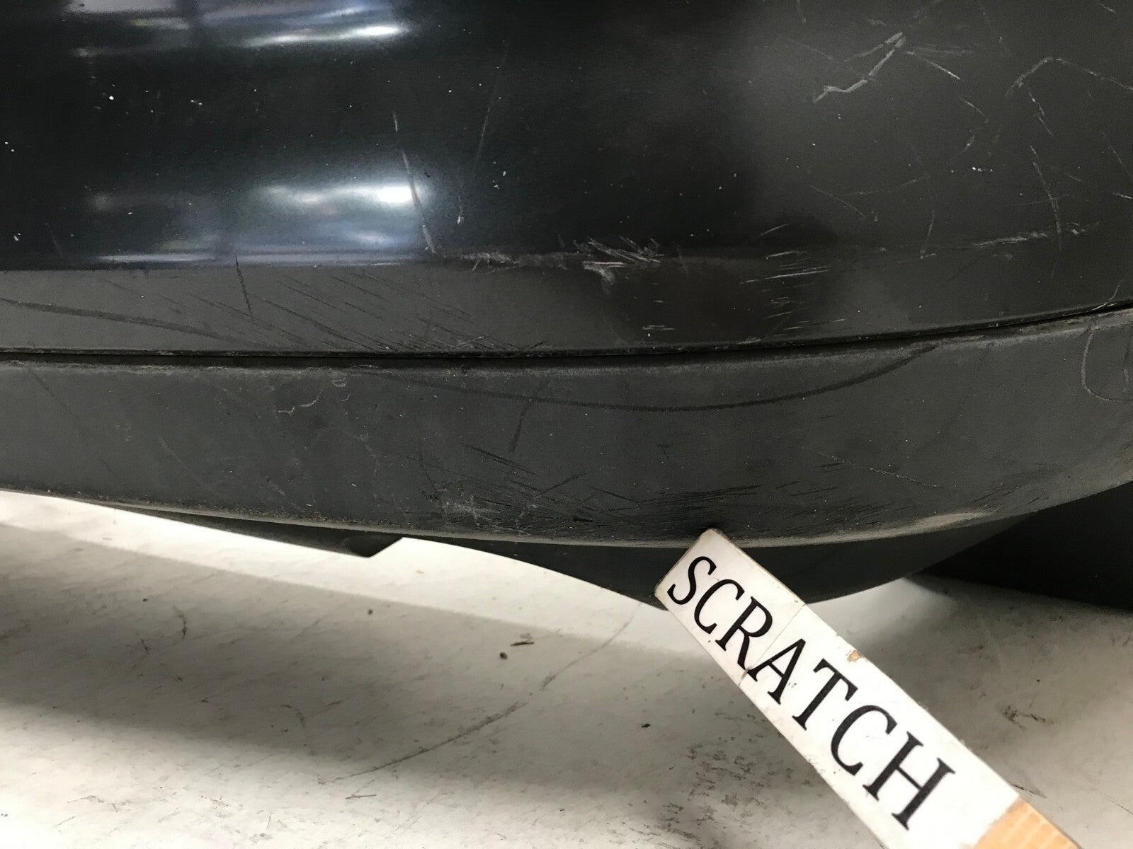 Rear Bumper Cover Black Ford Edge 2011-2014 7T43-17F001-AE OEM