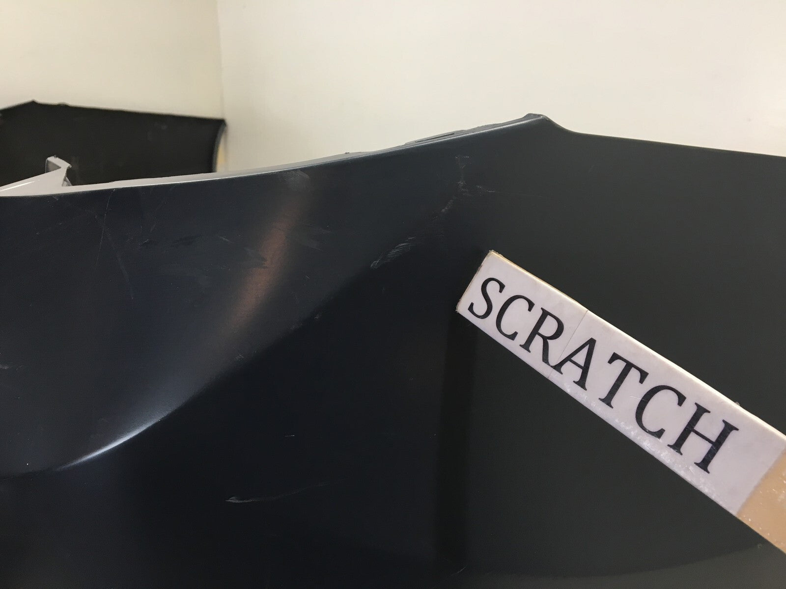 Rear Bumper Cover Honda Accord EX LX EX L Single Exhaust 2016 2017 CAPA