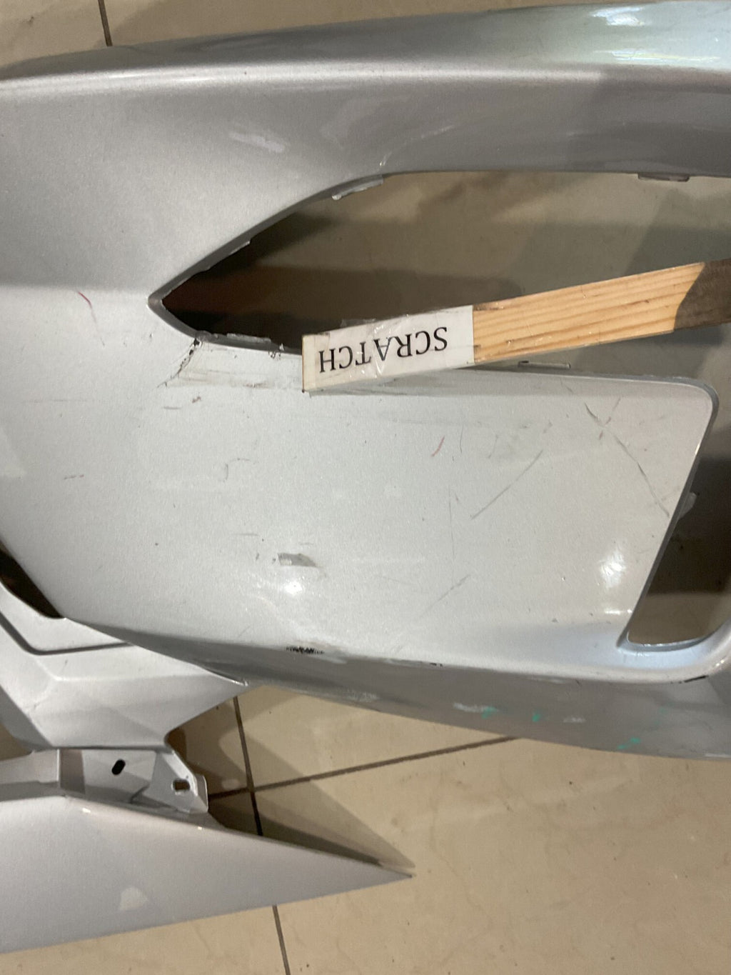Front Bumper Cover Silver 2020 2021 2022 Nissan Sentra S/SV 62022+6LB0H OEM